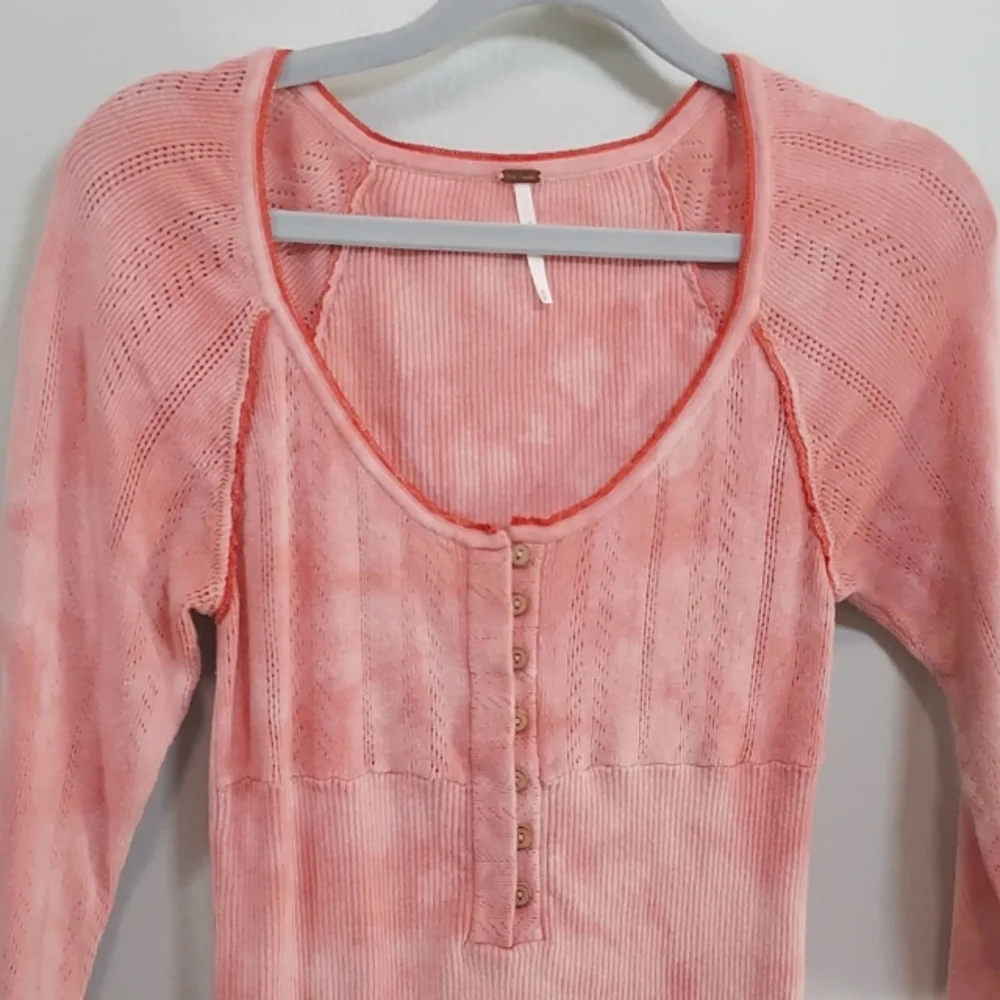 Free People Rory Tie Dye Crop Top
